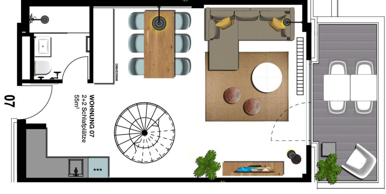 Seebruecke Heringsdorf - Appartement Mit 1 Schlafzimmer Und Balkon S7 Zewnętrze zdjęcie